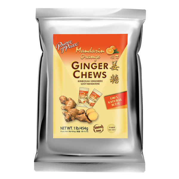 Prince of Peace&reg; Ginger Chews - Ginger Candy for Nausea