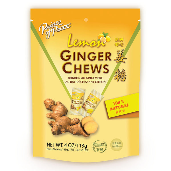 Prince of Peace&reg; Ginger Chews - Ginger Candy for Nausea