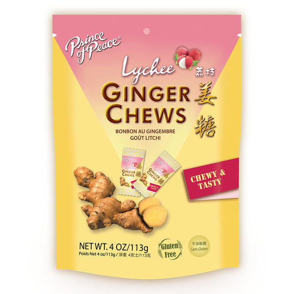 Prince of Peace&reg; Ginger Chews - Ginger Candy for Nausea