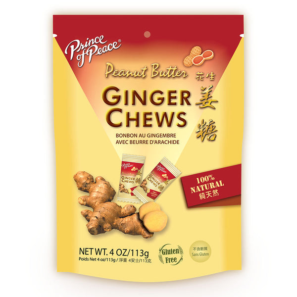 Prince of Peace&reg; Ginger Chews - Ginger Candy for Nausea