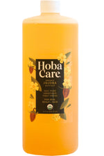 The Jojoba Company USDA Certified Organic HobaCare Jojoba - 100% Pure Jojoba, 1 Liter (33.76 fl oz.)