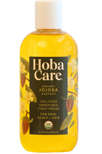 Organic HobaCare Jojoba Oil 250ml (8.45 oz)