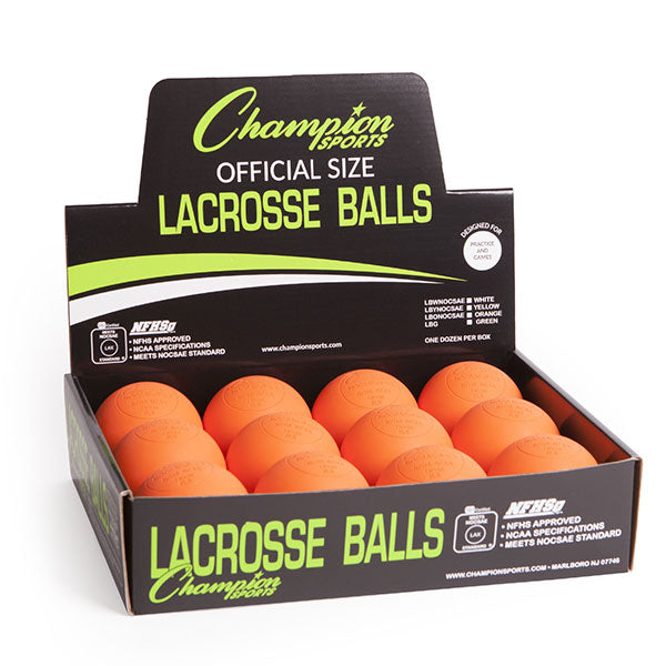 Lacrosse Balls NOCSAE - Orange Dozen