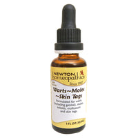 Newton Homeopathics Warts, Moles & Skin Tags Remedy - Liquid 1 fl. oz. (30mL)