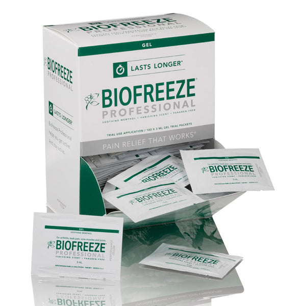 Biofreeze&reg; Professional Sample Dispenser
Contains: 100 eachs, 3 ml BF Pro Packettes