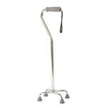 BodyMed® Aluminum Adjustable Height Quad Cane