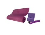 Body Sport Yoga Kit - Yoga Strap, Yoga Mat, Yoga Blocks