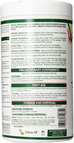 Citrus II Germicidal Deodorizing Cleaner - Spray, Wipes & Refill Bottles