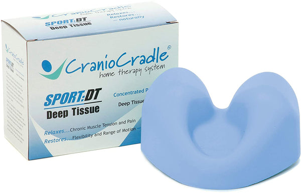 CranioCradle Sport DT (Deep Tissue) - Quality Neck, Back, Shoulder for Deep Tissue Massage, Myofascial Release