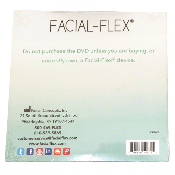Facial-Flex Instructional DVD With Step-By-Step Instructions