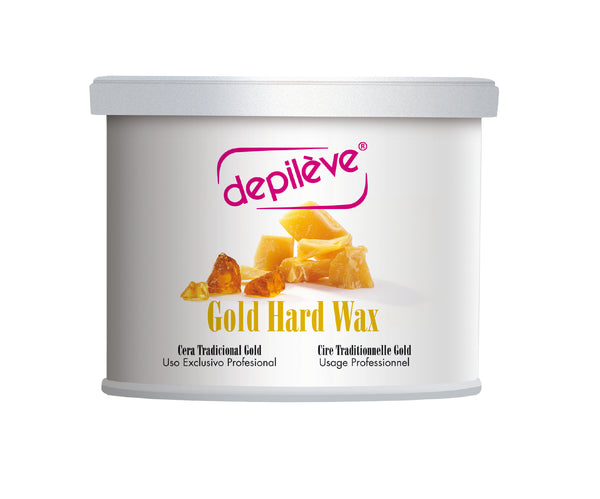 Depileve Gold Hard Wax for Hair Removal - Stripless Wax