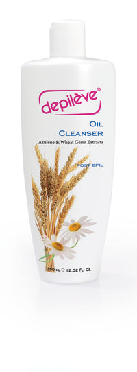 Depileve Oil Cleanser - Water Soluble Azulene Oil - Post Waxing Massage Oil