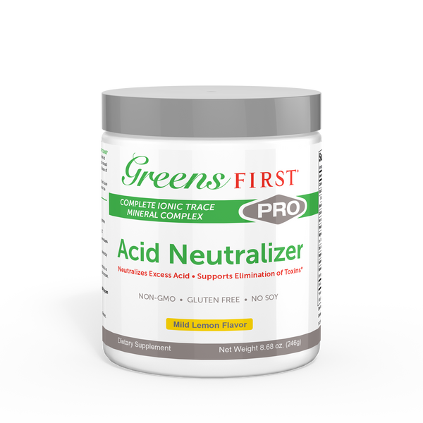 Greens First Acid Neutralizer, 30 Servings – Complete Plant-Based Mineral Complex – Vegan, Non-GMO, & Gluten Free