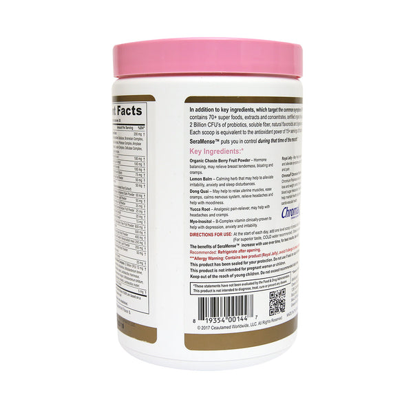 Greens First SeraMense™ Plus Probiotics - Natural PMS Relief Supplement