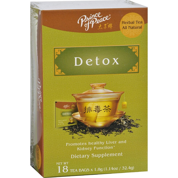 Prince of Peace Detox Tea, 18 Tea Bags – Herbal Detox Tea