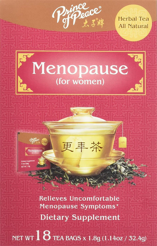 Prince of Peace Menopause Tea, 18 Tea Bags – Herbal Tea