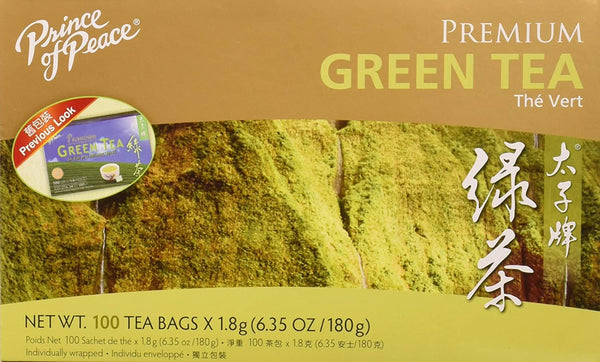 Prince of Peace Premium Green Tea, 100 Tea Bags