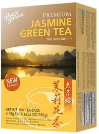 Prince of Peace Premium Jasmine Green Tea, 100 Tea Bags