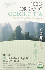 Prince of Peace Organic Oolong Tea – Lower Caffeine