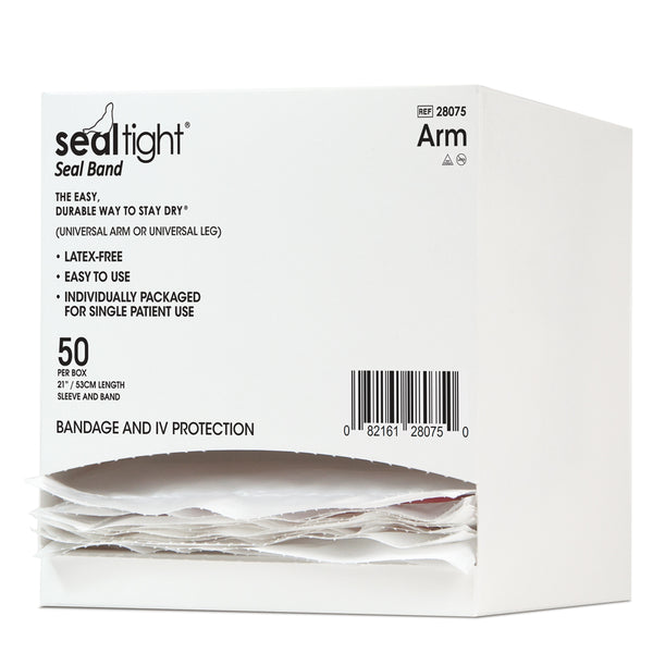 SEAL-TIGHT® Seal Band, Waterproof Covers for PICC or IV Site, Box of 50 for Arm